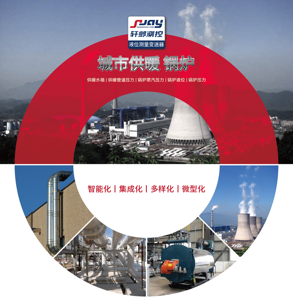 城市供暖、鍋爐（供暖水箱、供暖管道壓力、鍋爐蒸汽壓力、鍋爐液